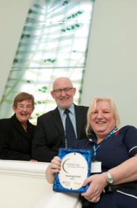 Sarah Waller, Jim O'Gorman and Bernadette McGreevey