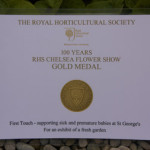 First Touch garden wins gold medal at Chelsea Flower Show
