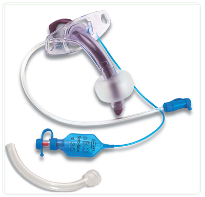 Fig 3-1 Portex® Blue Line Ultra ® tracheostomy tube