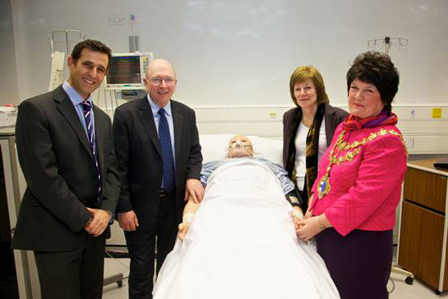 st george facility medical opens training state nhs gosling georges