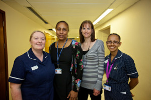 dedication staff nhs fairman midwife dianna sweeney healthcare