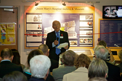 Queen Mary's Hospital archive and museum exhibition, "A Very Special Hospital 1960-1998". 