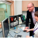 St George’s demonstrates cutting-edge technology to Sir David Nicholson