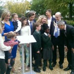 Official opening of the First Touch garden at St George’s