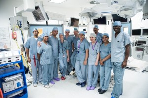 Cardiovascular surgery team