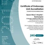 Queen Mary’s Hospital gain JAG accreditation