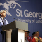 London mayor Sadiq Khan granted Honorary Fellowship by St George’s, University of London