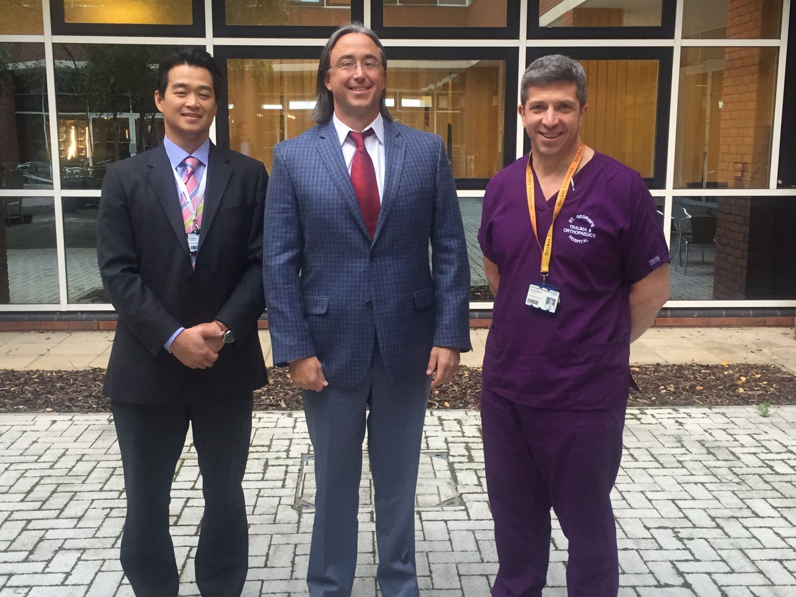 St George's welcomes renowned spinal surgeon Dr Mario Brkaric - St 