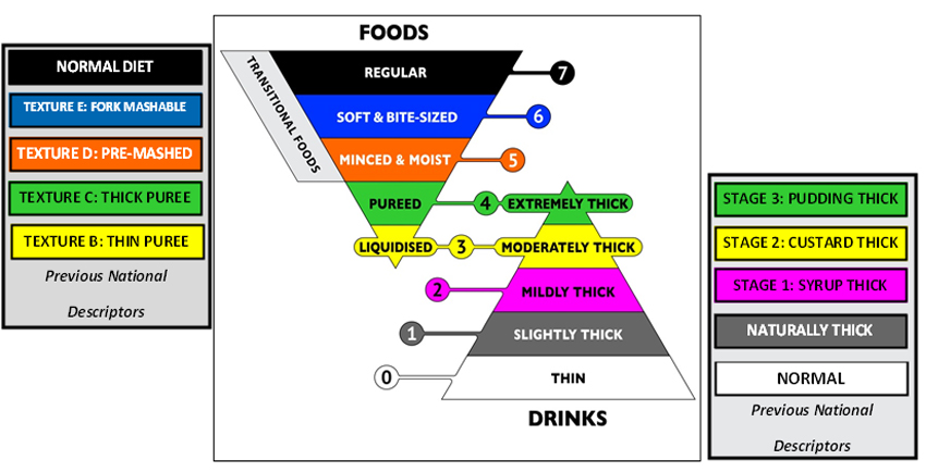 Dysphagia Diet Levels Chart