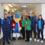 Local football heroes surprise children at St George’s!