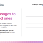 Send a message to your loved one in our hospitals