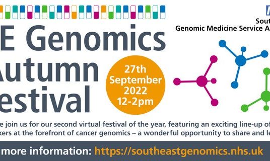 The South East Genomics Autumn Festival Is Soon Approaching St 