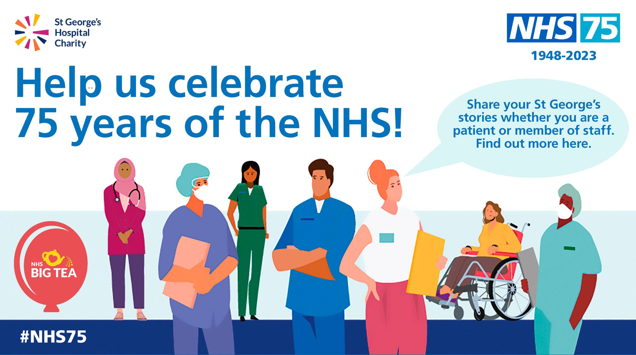 Help Us Celebrate 75 Years Of The Nhs St Georges University