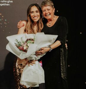 Myleene with gesh Group CEO Jacqueline Totterdell