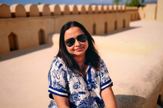 Manju on holiday