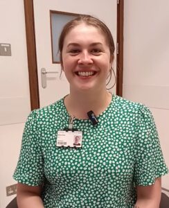 Speech therapist Elissa Finn