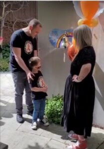 Jackson with his family